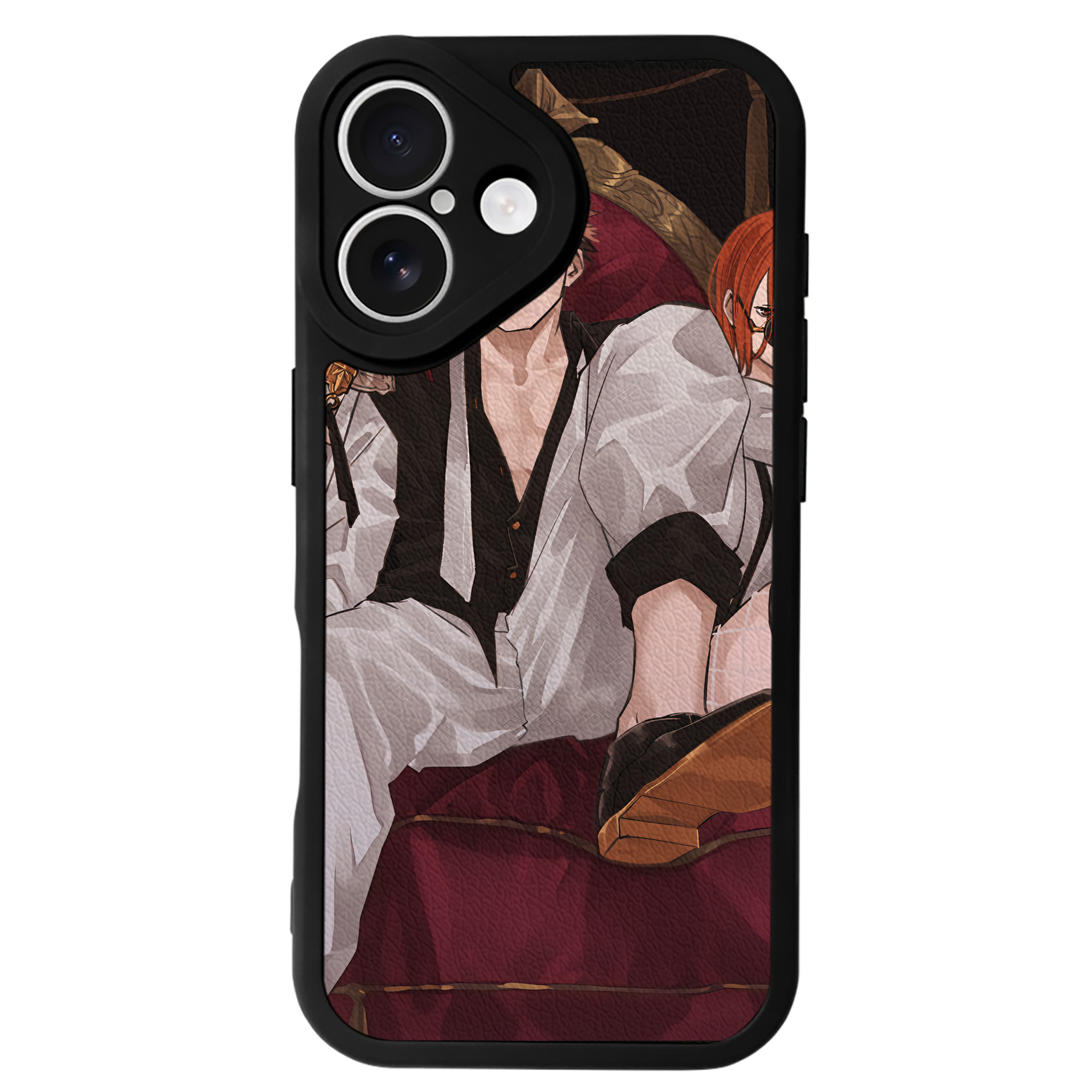（画像用） SPY×FAMILY间谍家家酒 【iPhone 16シリーズ対応】シリコンスマホケース（レザー調） 材質：シリコン
